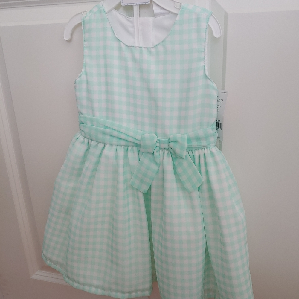 NWT Carter mint green Easter dress